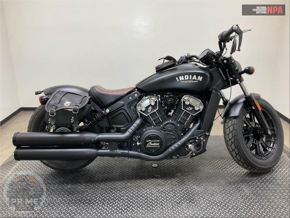 2021 Indian Motorcycle SCOUT BOBBER (ABS, BLACK) — фото 1