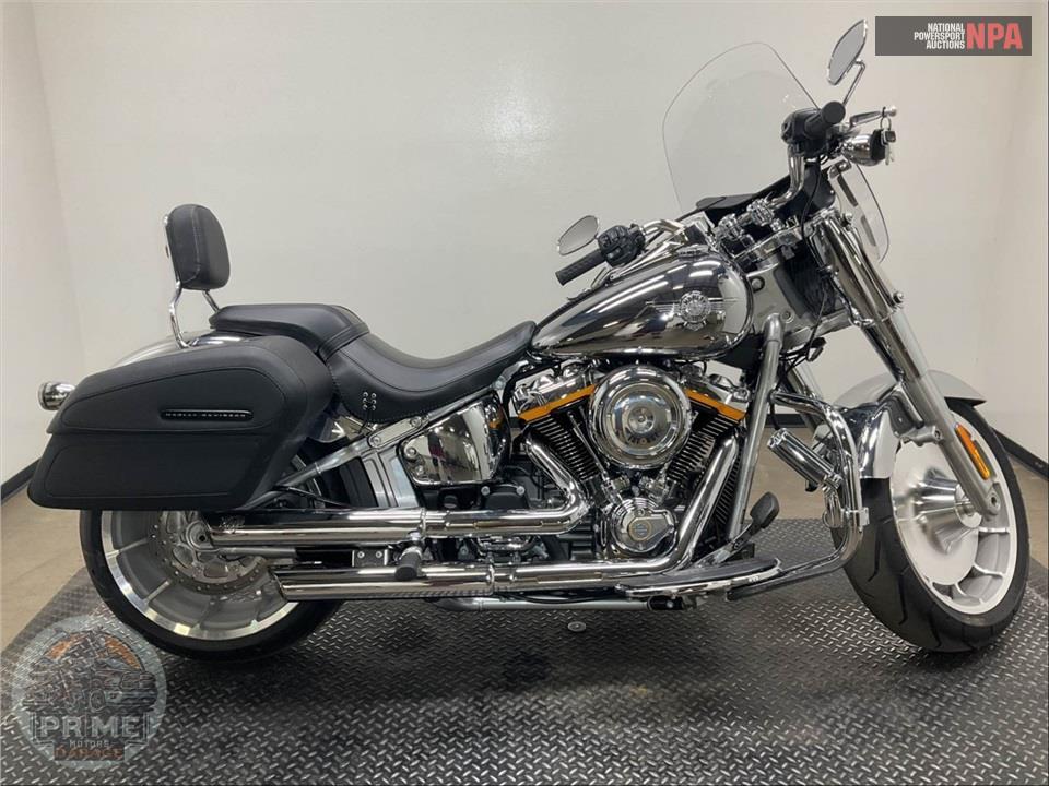 2025 Harley-Davidson FLSTFI SOFTAIL FAT BOY GRAY GHOST — фото 1