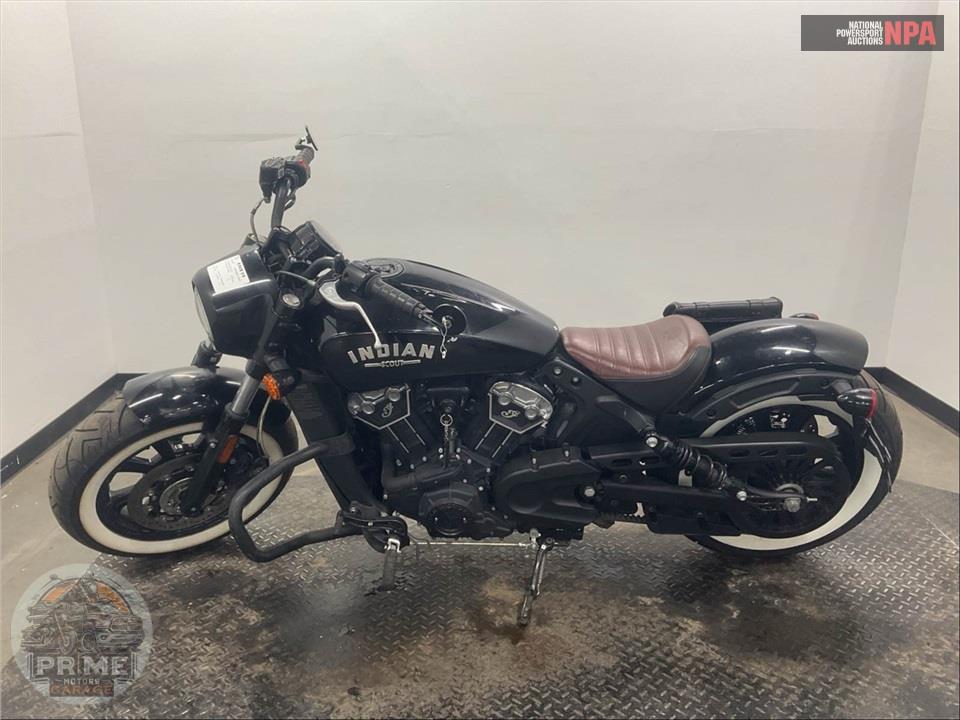 2020 Indian Motorcycle SCOUT BOBBER (ABS, BLACK) — фото 3