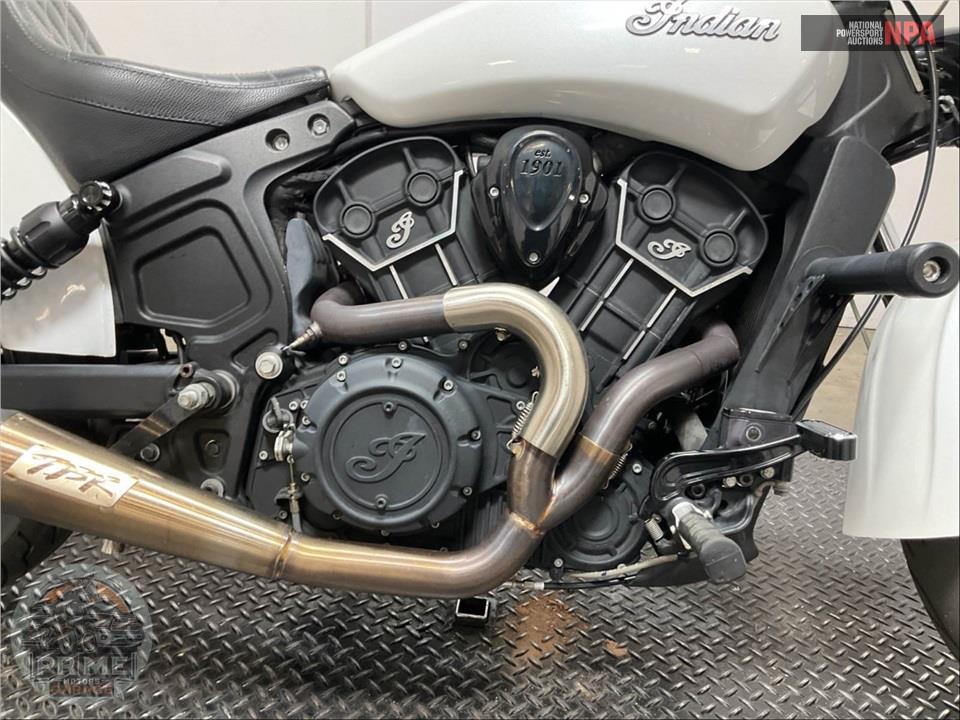 2017 Indian Motorcycle SCOUT SIXTY (PEARL WHITE) — фото 6