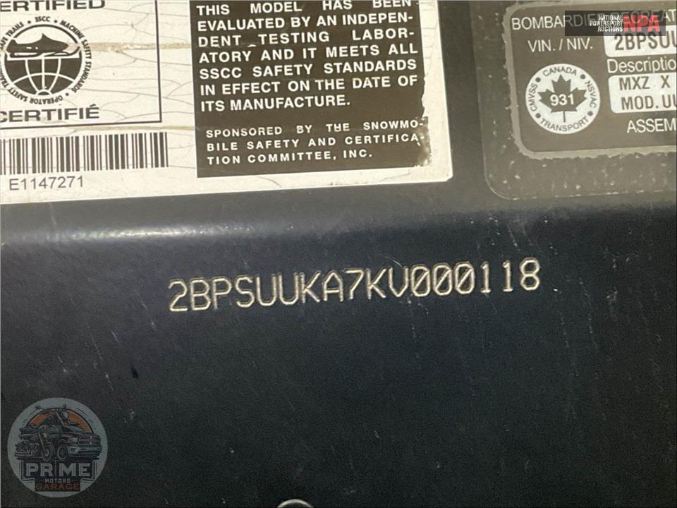2019 Ski-Doo MXZ X 850 E-TEC E.S. RipSaw — фото 25