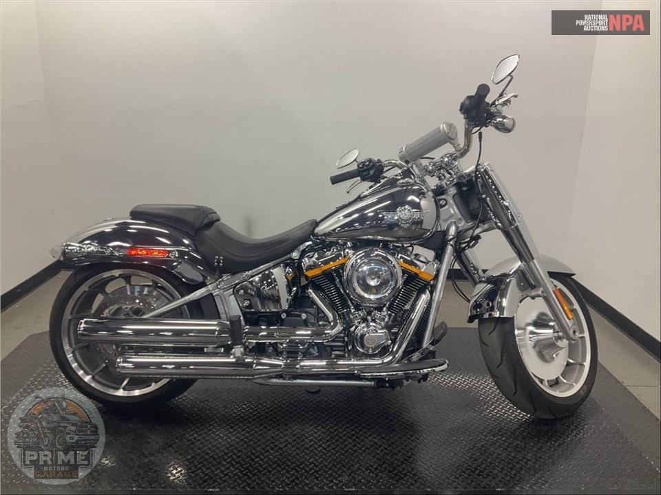 2025 Harley-Davidson FLSTFI SOFTAIL FAT BOY GRAY GHOST — фото 1