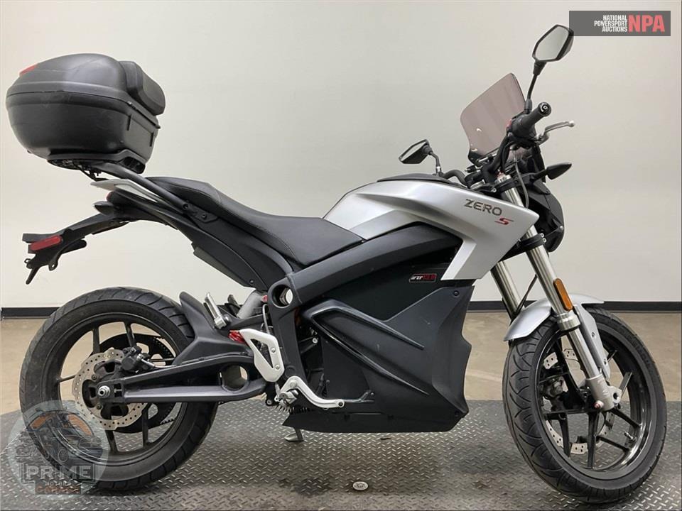 2018 Zero Motorcycles Inc S NA ZF13.0 SATIN SILVER — фото 1