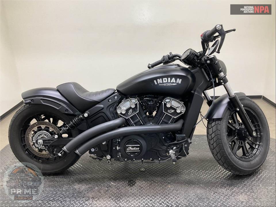 2024 INDIAN MOTORCYCLE SCOUT BOBBER (ABS, BLACK METALLIC)