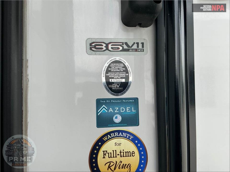 2023 Alliance Rv M-36V11 - VALOR FIFTH WHEEL SERIES — фото 5