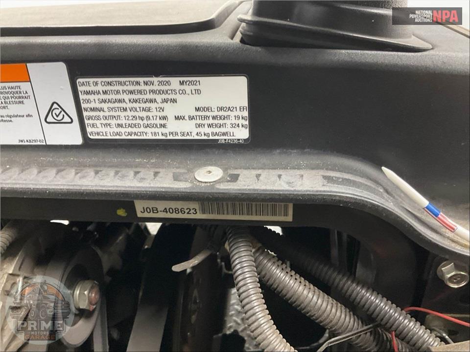 2021 Yamaha DR2AV1XFI FLEET — фото 11