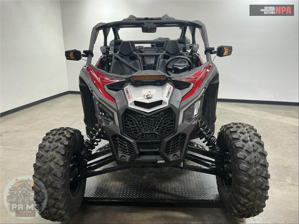 2025 Can-Am MAVERICK X3 MAX RS TURBO RR (RED & SILVER) — фото 2