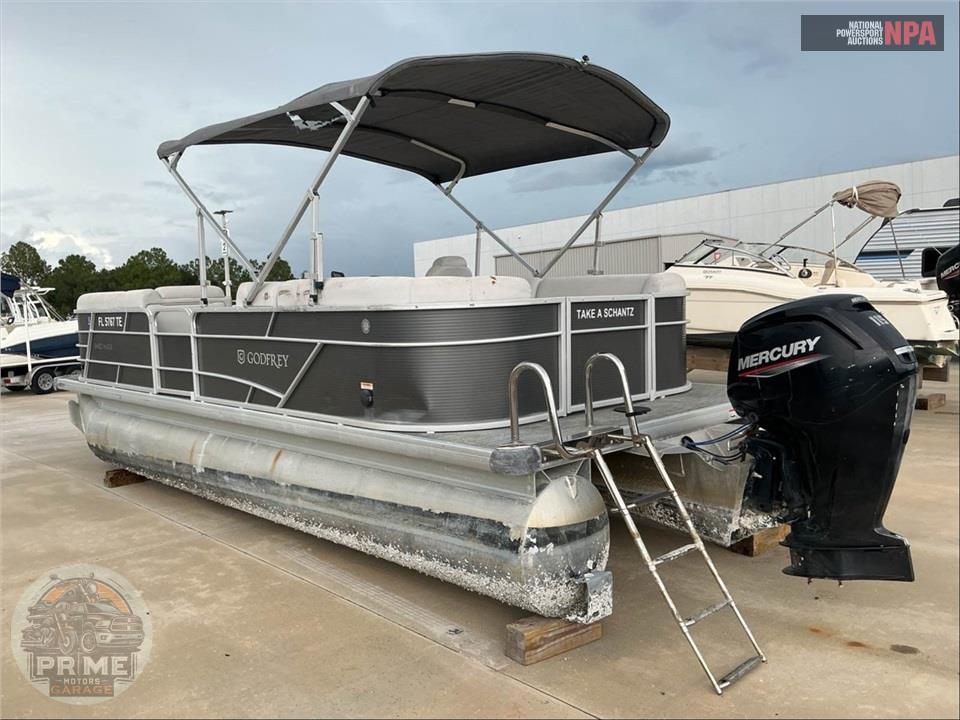 2022 Godfrey Marine 2286 SB(*) SWEETWATER SERIES L=23/E=1-115HP MERCURY OB — фото 3