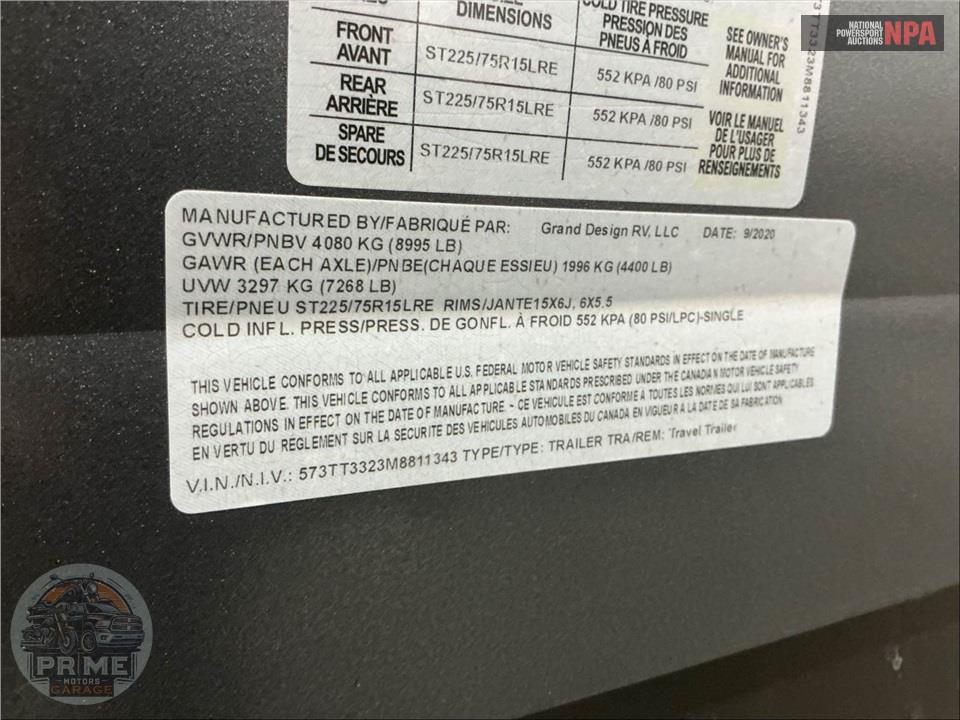 2021 Grand Design Recreational Vehicles M-297QB TRANSCEND XPLOR SERIES — фото 51