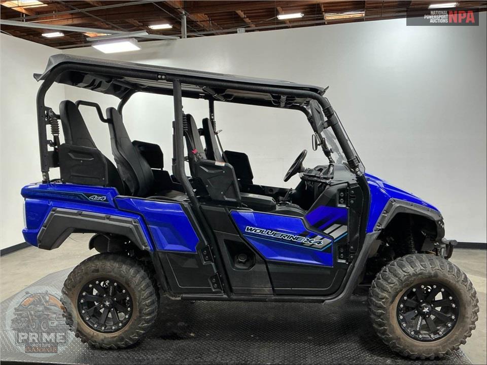2018 Yamaha YXF85WPAJL WOLVERINE X4 (YAMAHA BLUE) — фото 1