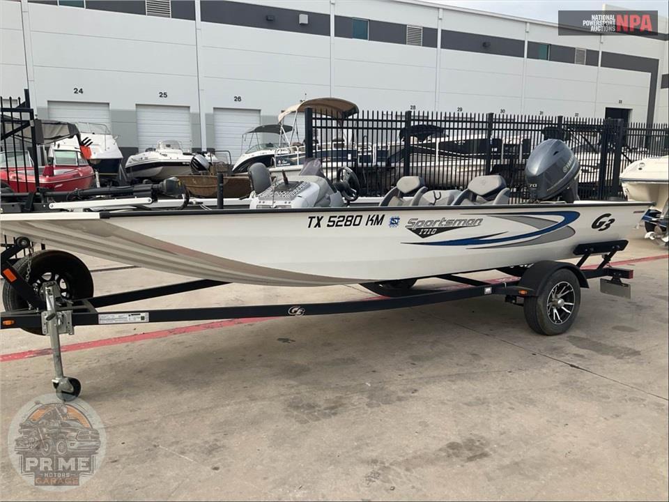 2021 G3 Boats SPORTSMAN 1710(**) SPORTSMAN SERIES L=18/E=1 70HP YAMA OB — фото 2