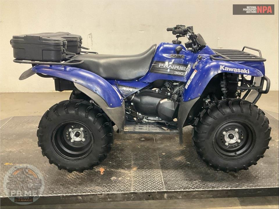 2011 Kawasaki KVF360ABF PRAIRIE 4X4 — фото 1
