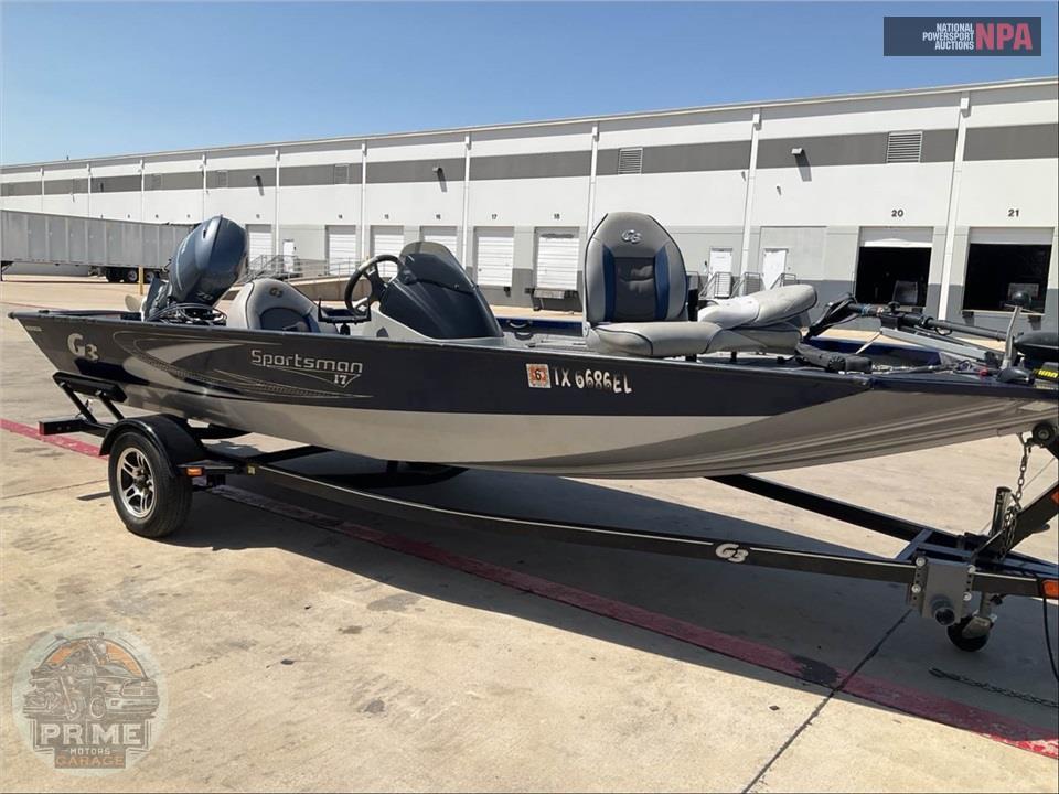 2018 G3 Boats SPORTSMAN 17(**) SPORTSMAN SERIES L=18/E=1 90HP YAMAHA OB — фото 1