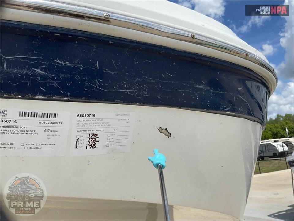 2023 Hurricane Boat SS 192RL(*) SUNDECK SPORT SERIES L=19/E=1-150 MERCURY — фото 14