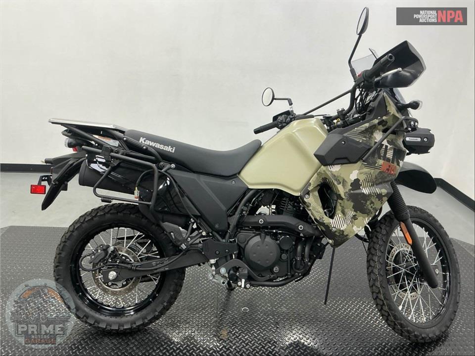 2025 Kawasaki KL650HSFAN KLR 650 ADVENTURE (ABS, CAMOUFLAGE) — фото 1