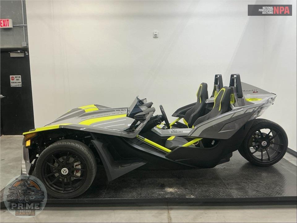 2018 Polaris SLINGSHOT SLR LE (GRAY/YLW) — фото 3