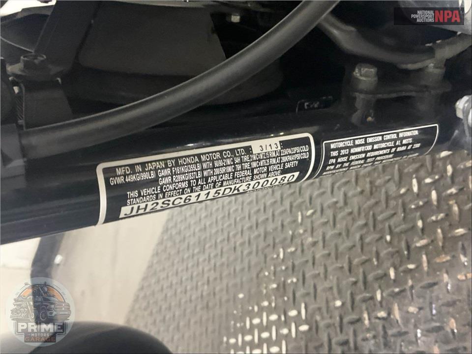 2013 Honda VT13CXD FURY — фото 17