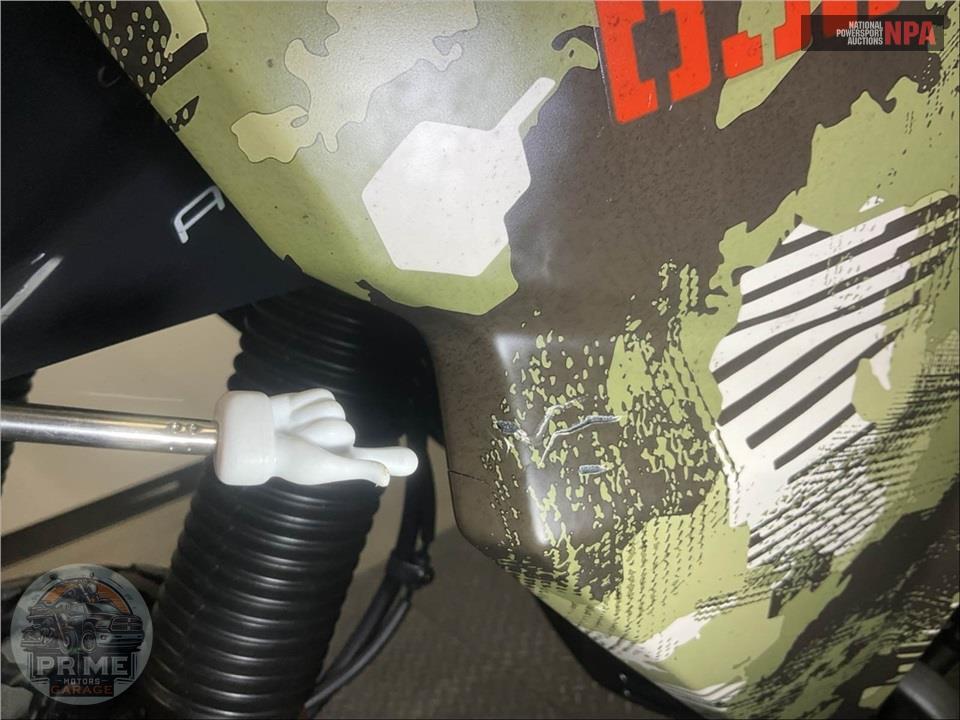 2025 Kawasaki KL650HSFAN KLR 650 ADVENTURE (ABS, CAMOUFLAGE) — фото 12