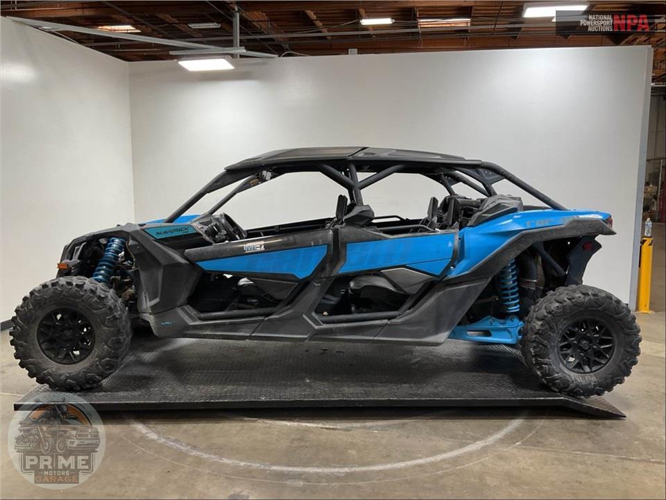 2023 Can-Am MAVERICK X3 MAX DS TURBO 64 (BLUE/GRAY) — фото 3