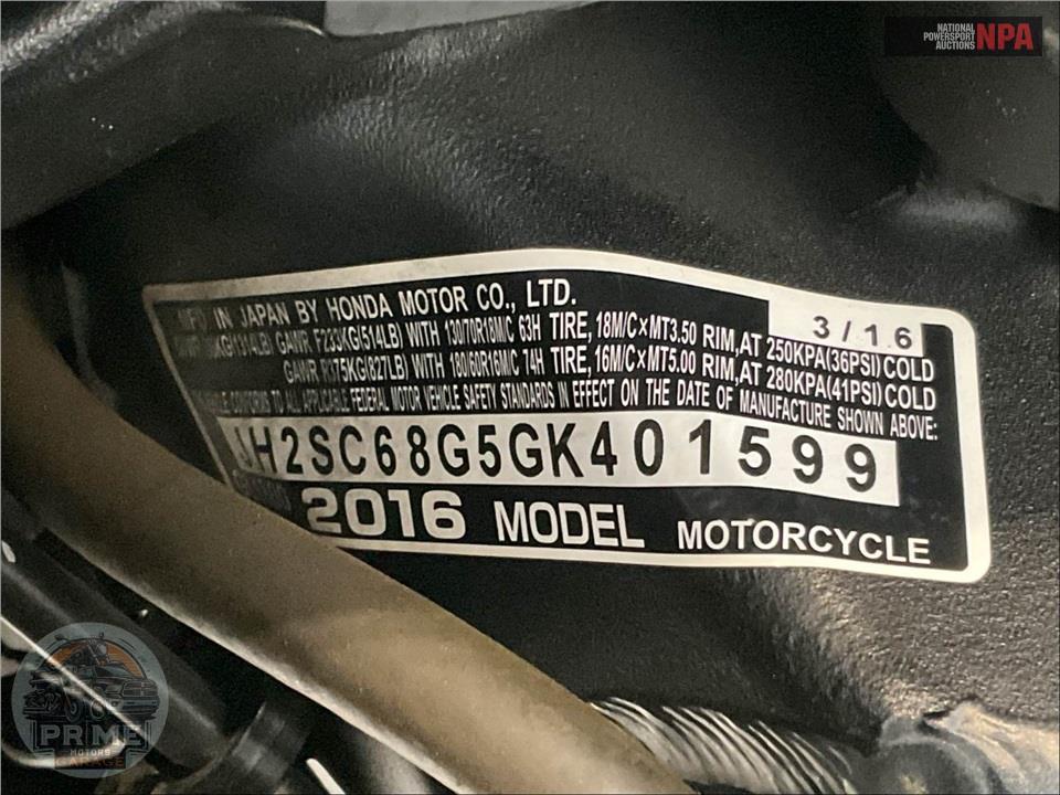 2016 Honda GL18HPMG GOLDWING — фото 29