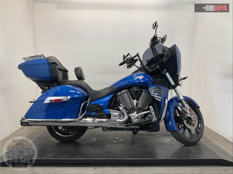 2017 Victory Motorcycles CROSS COUNTRY TOUR BLUE FIRE — фото 1