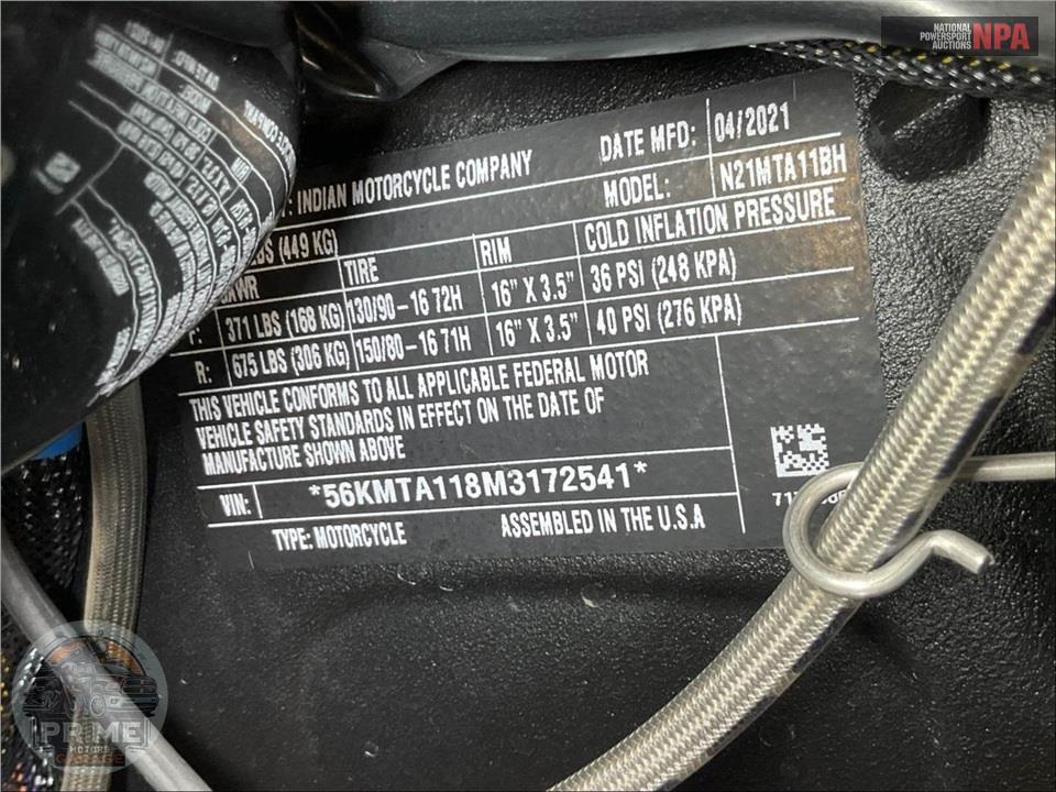 2021 Indian Motorcycle SCOUT BOBBER SIXTY (ABS) — фото 20