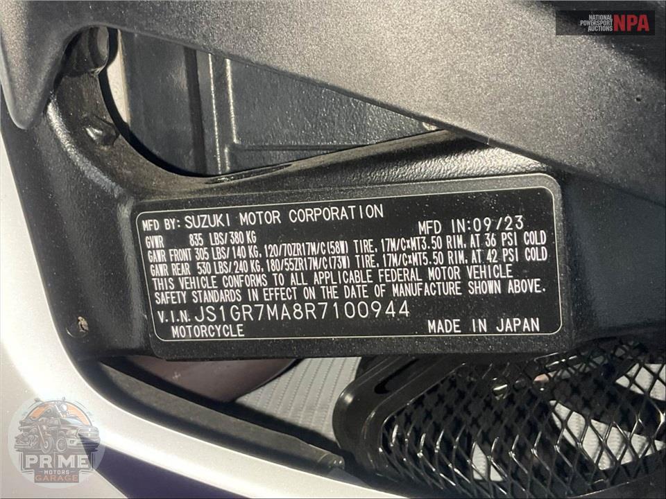 2024 Suzuki GSX-R750M4 — фото 22