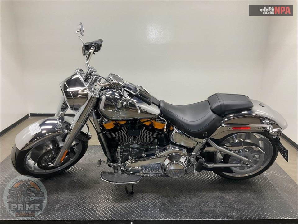 2025 Harley-Davidson FLSTFI SOFTAIL FAT BOY GRAY GHOST — фото 3