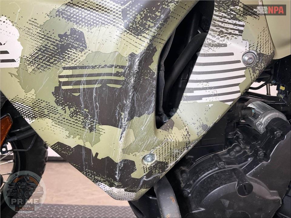 2025 Kawasaki KL650HSFAN KLR 650 ADVENTURE (ABS, CAMOUFLAGE) — фото 12