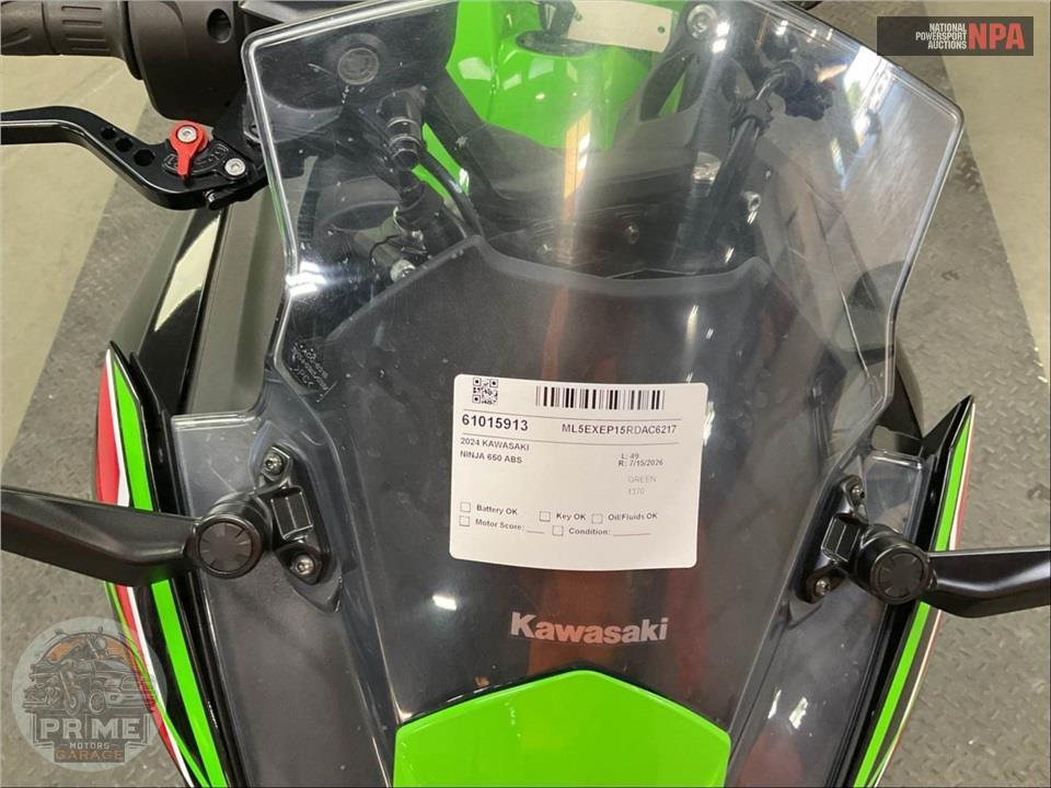 2024 Kawasaki NINJA 650 ABS — фото 17