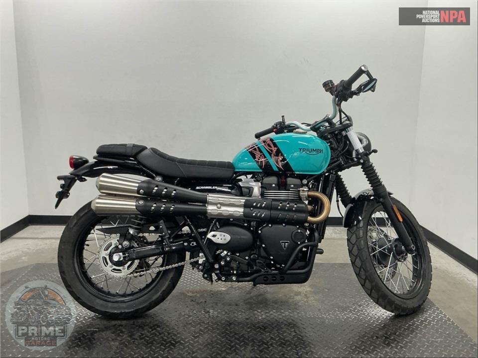 2025 Triumph SCRAMBLER 900 (BLUE) — фото 1