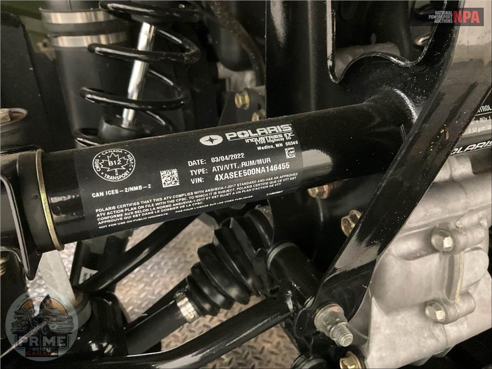 2022 Polaris SPORTSMAN 450 H.O. (ELECTRIC POWER STEERING) — фото 37