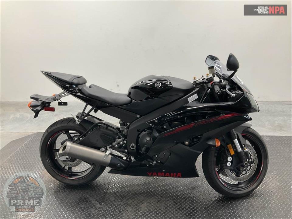 2015 Yamaha YZF-R6F RAVEN/WHITE — фото 1