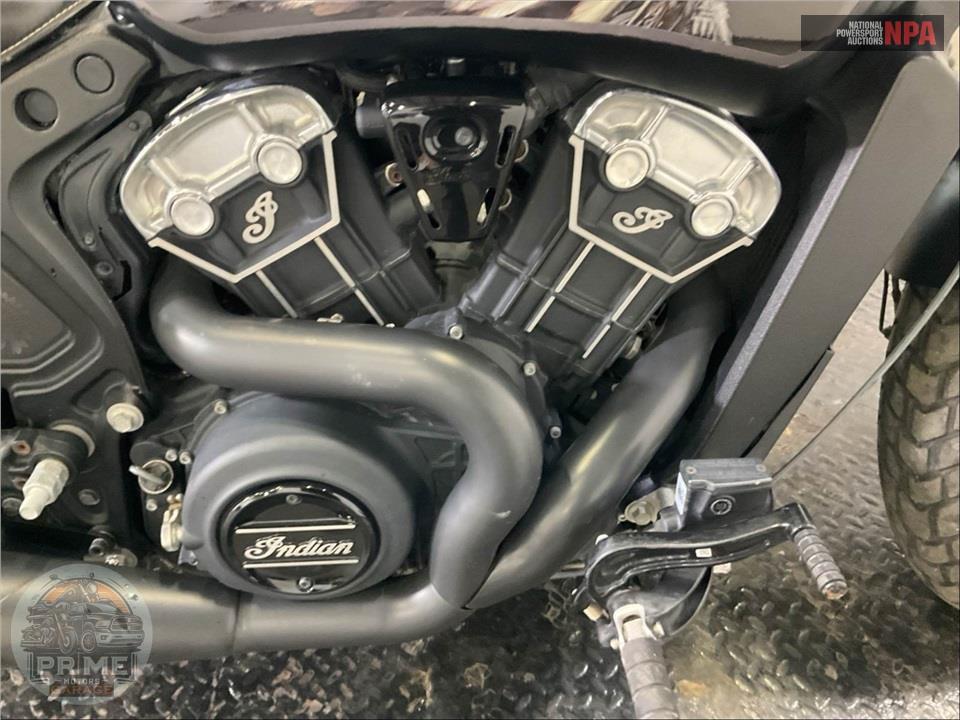 2021 Indian Motorcycle SCOUT BOBBER (ABS, BLACK SMOKE) — фото 6