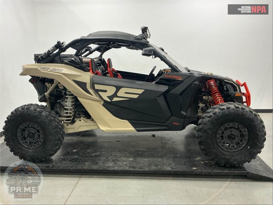 2022 CAN-AM MAVERICK X3 X RS TURBO RR (DESERT TAN & CARBON BLACK RED)