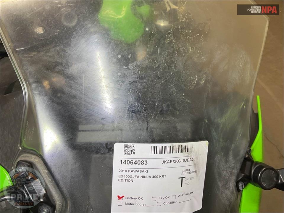 2018 Kawasaki EX400GJFA NINJA 400 KRT EDITION — фото 19