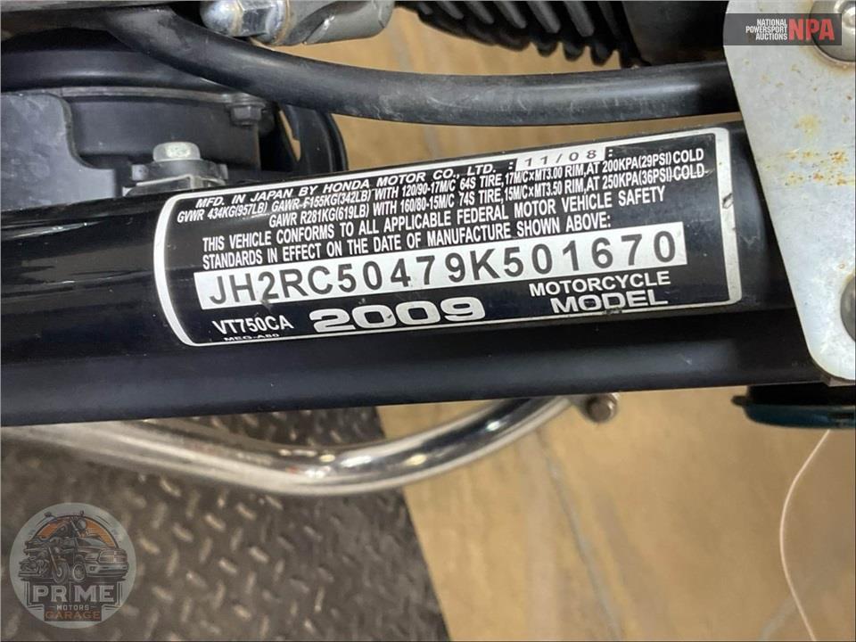 2009 Honda VT750CA9 SHADOW AERO — фото 36