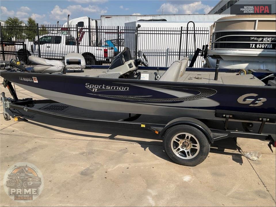 2018 G3 Boats SPORTSMAN 17(**) SPORTSMAN SERIES L=18/E=1 90HP YAMAHA OB — фото 3