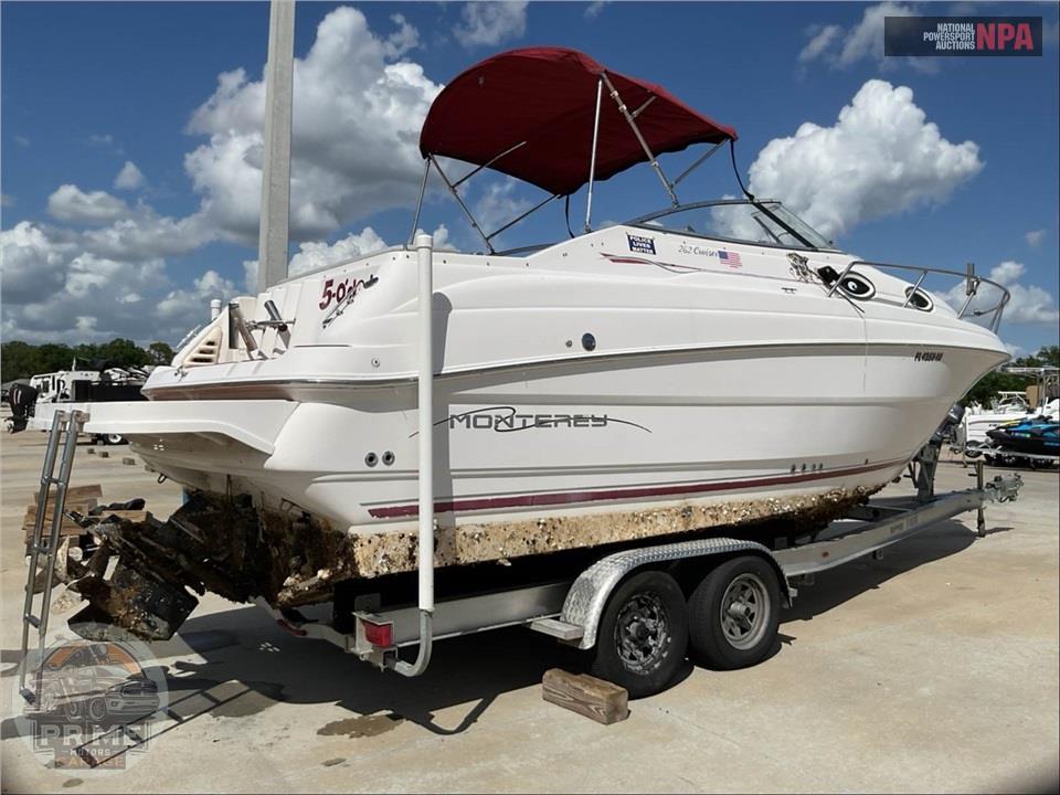 2001 Monterey Boat 262 CRUISER L=28/E=1-SD MERCRUISER — фото 4