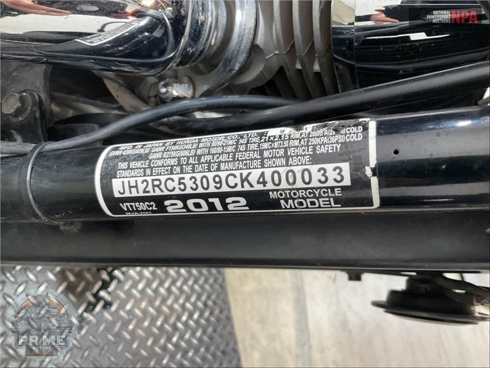 2012 Honda VT750C2C SHADOW SPIRIT — фото 31