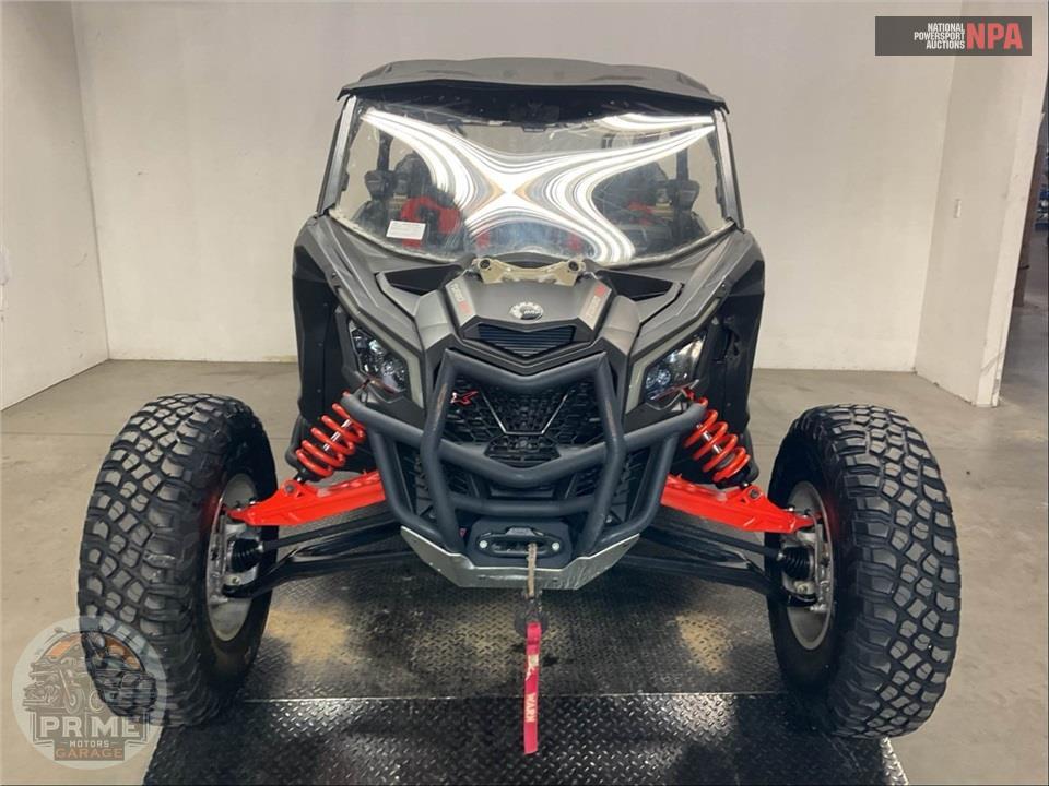 2023 Can-Am MAVERICK X3 MAX X RS TURBO RR 72 (BLUE/TAN/RED) — фото 2