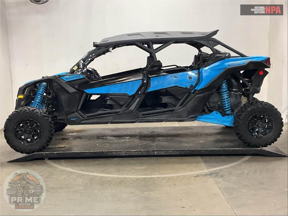 2021 Can-Am MAVERICK X3 MAX DS TURBO R (OCTAIN BLUE) — фото 3