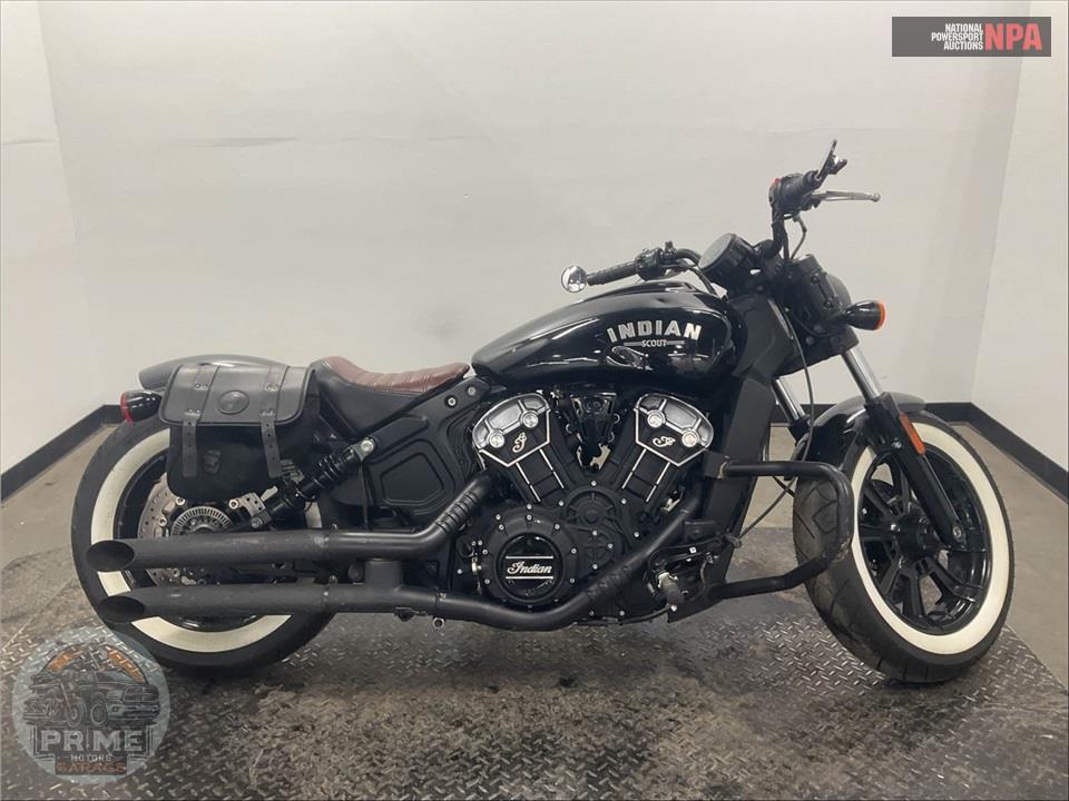 2020 Indian Motorcycle SCOUT BOBBER (ABS, BLACK) — фото 1