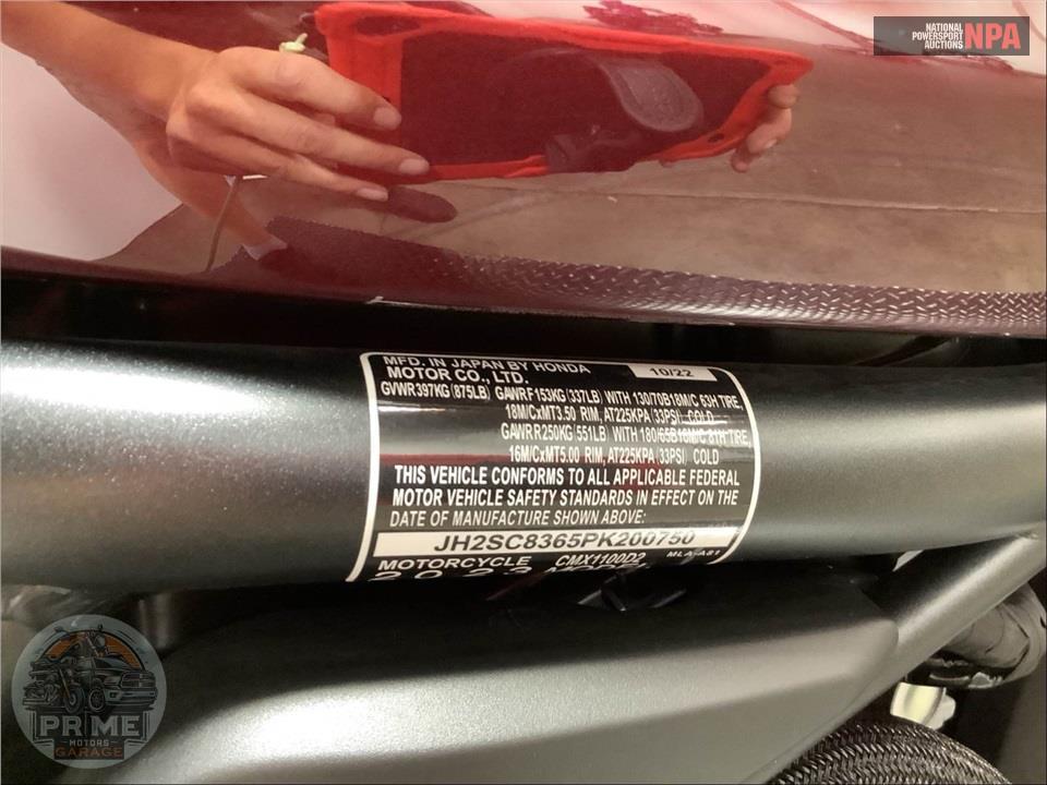 2023 Honda CMX1100D2 REBEL 1100T DCT — фото 25