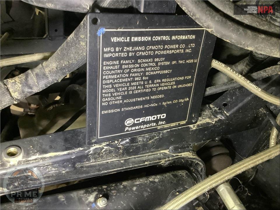 2025 Cf Moto UFORCE 1000 XL — фото 43