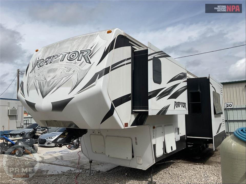 2014 Keystone Rv M-410 LEV - RAPTOR TOY HAULER TOY HAULER SERIES — фото 2