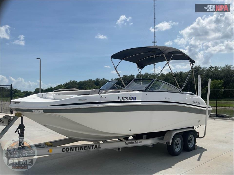 2018 Hurricane Boat SD 217 SUNDECK SERIES L=21/E=1 150HP YAM OB — фото 2