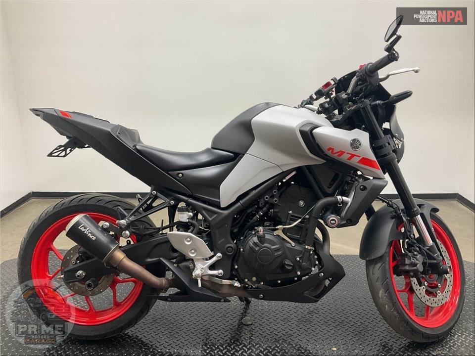2020 Yamaha MT-03 — фото 1