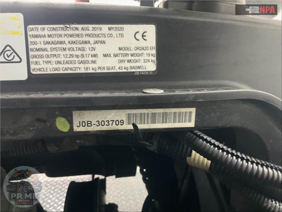 2020 Yamaha DR2AT1XFI FLEET — фото 13