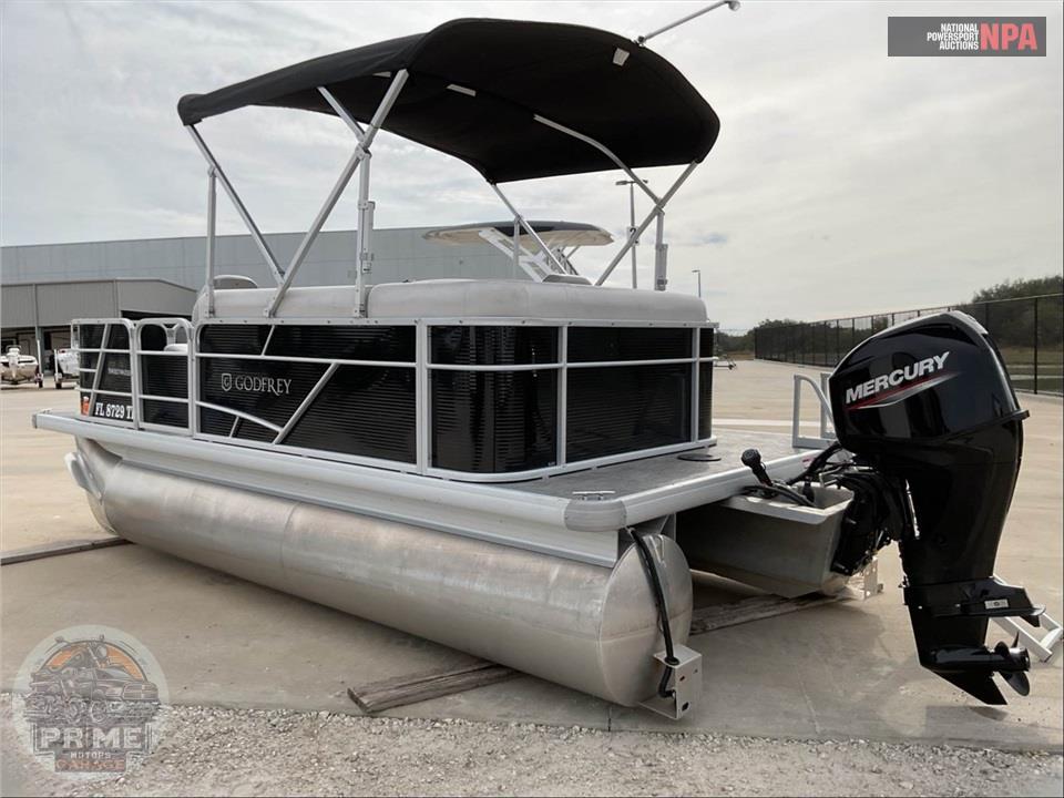 2023 Godfrey Pontoon Boats 1680 CX(*)SWEETWATER XPERIENCE SERIES L=17/E=1-60HP MERCURY OB — фото 3